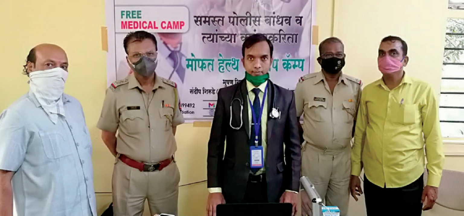 Shivajinagar Police Station Health Check-Up Camp